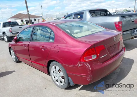 2006 Honda Civic Lx z USA, uszkodzony, nr VIN 1HGFA16586L022384